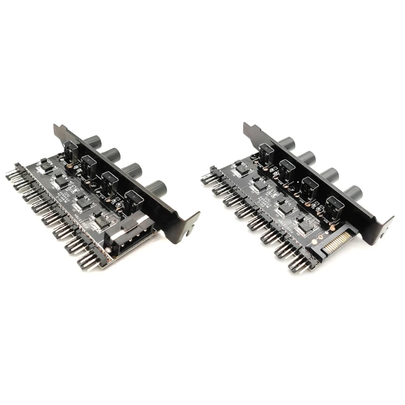 

Корпус процессора HDD VGA PWM Fan PCI Bracket 12V Fan Control Sata Interface Power Su New Dropship