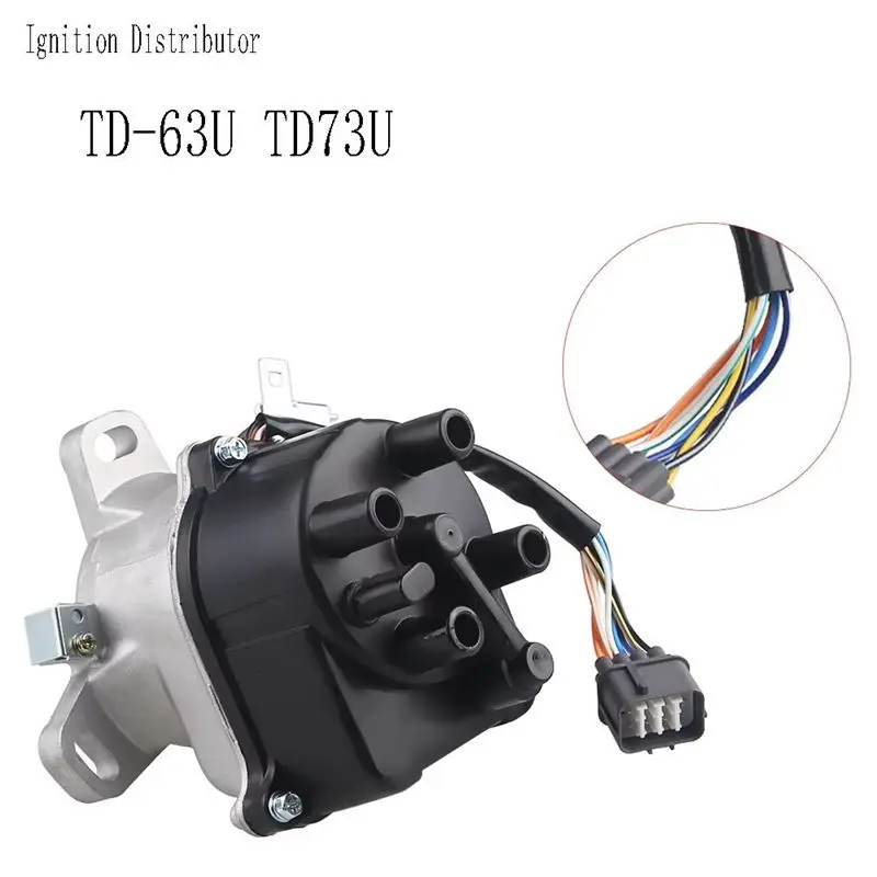 Фото Распределитель зажигания для Honda Civic Acura EL 1.5L 1.6L 1999-2000 SOHC с TD-63U TD73U-A97E №4