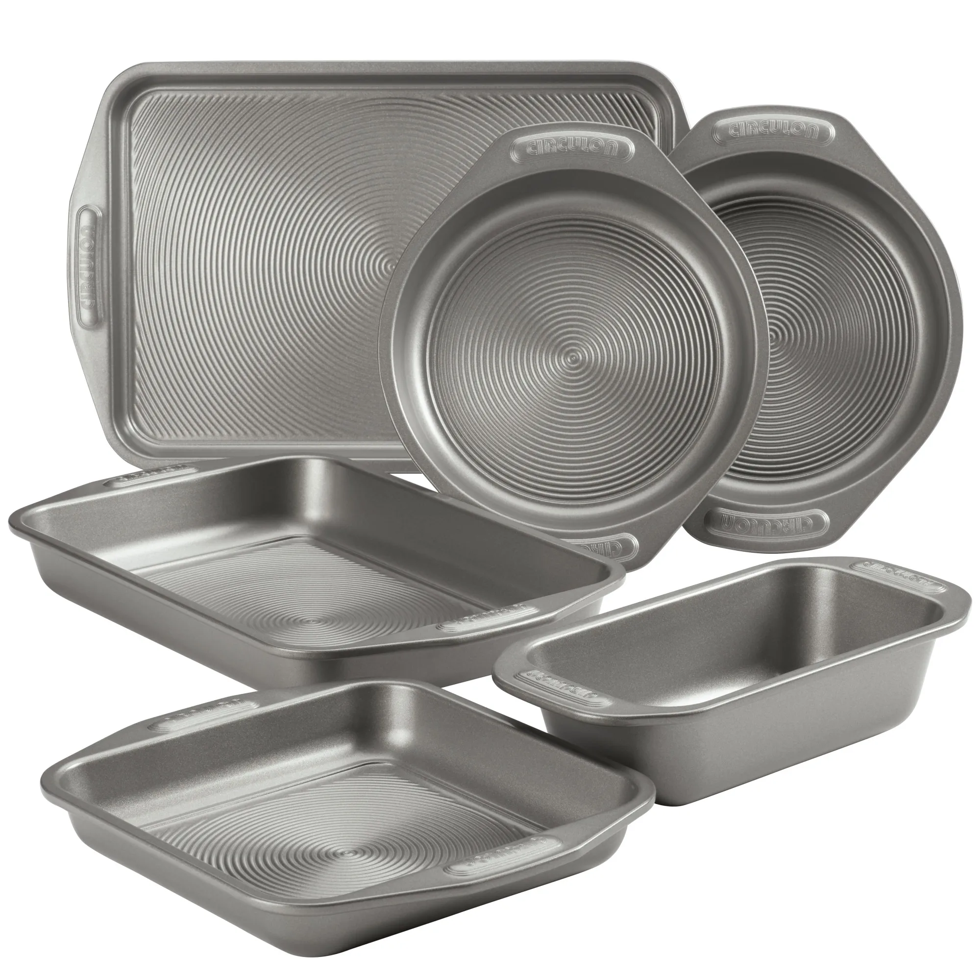 

Free Shipping 6-Piece Total Nonstick Bakeware Set