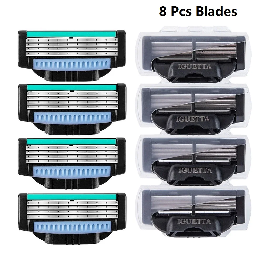 Blade 4 Layer German Stainless Steel Shaving Cartridges Comp