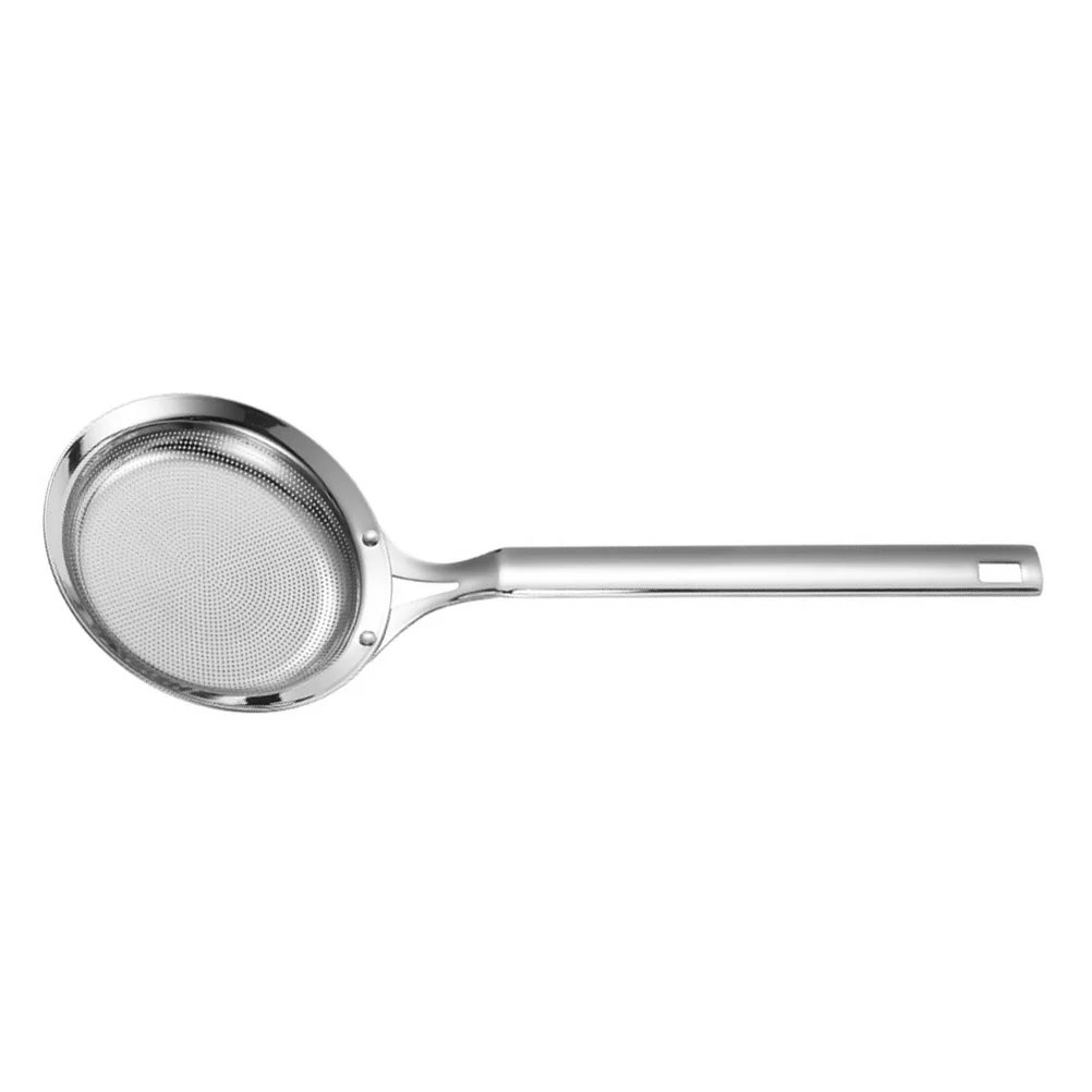 

Spoon Residue Strainer Hot Pot Colander Practical Stainless Steel Filtering Ladle Flour sifter
