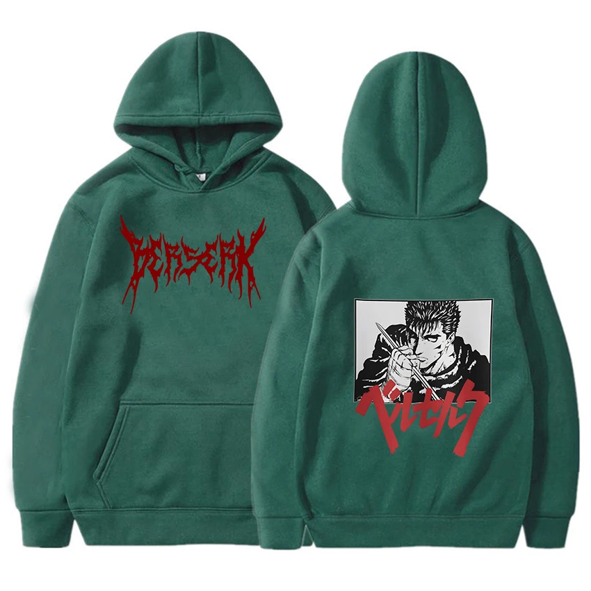 

Толстовки с капюшоном в стиле аниме берзер, свитшот, Свободный пуловер оверсайз с длинным рукавом, топы в стиле Харадзюку в стиле хип-хоп для мальчиков и девочек