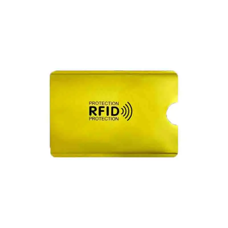 

Антимагнитные чехлы для карт из алюминиевой фольги