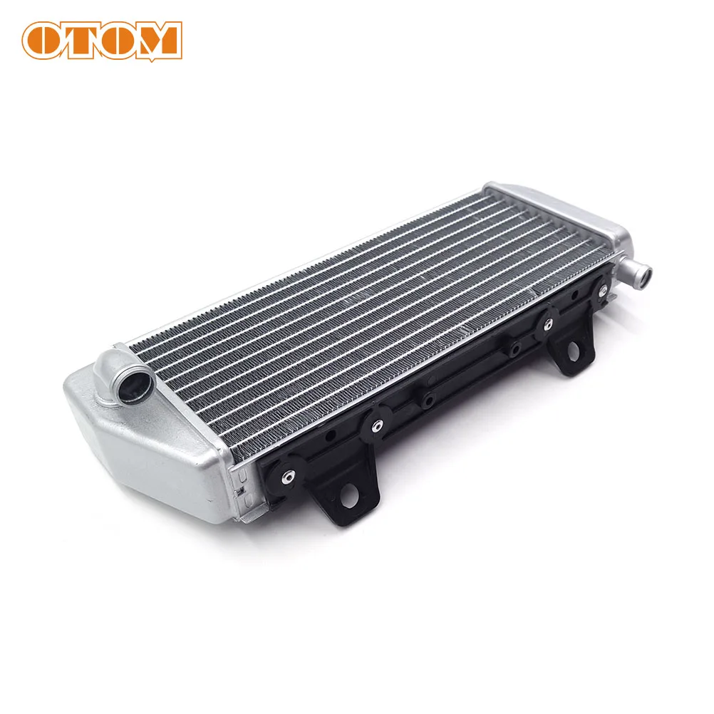 OTOM Motorcycle Left Right Radiator Aluminum Water Tank Engine Cooling Device For KTM SXF EXCF XCW HUSQVARNA FC FE TX Motocross |