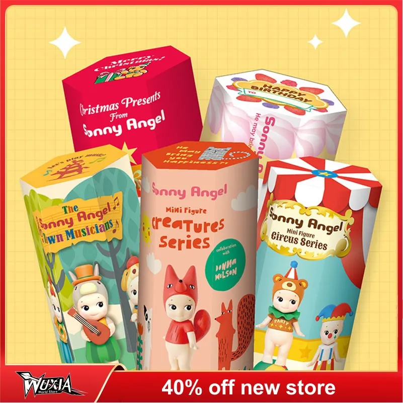 

Sonny Angel Figure Mini PVC Random 1pcs Model Collection Kawaii Blind Box Collection Decorative Desktop Doll Gift Toy for Kid