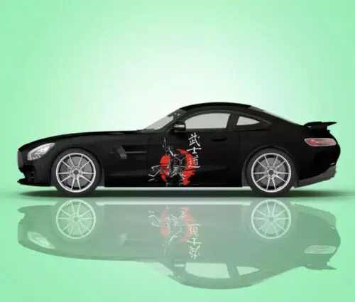 

Custom Samurai Livery Racing Side Wrap Car Decal JDM SAMURAI BOTH SIDES OF CAR