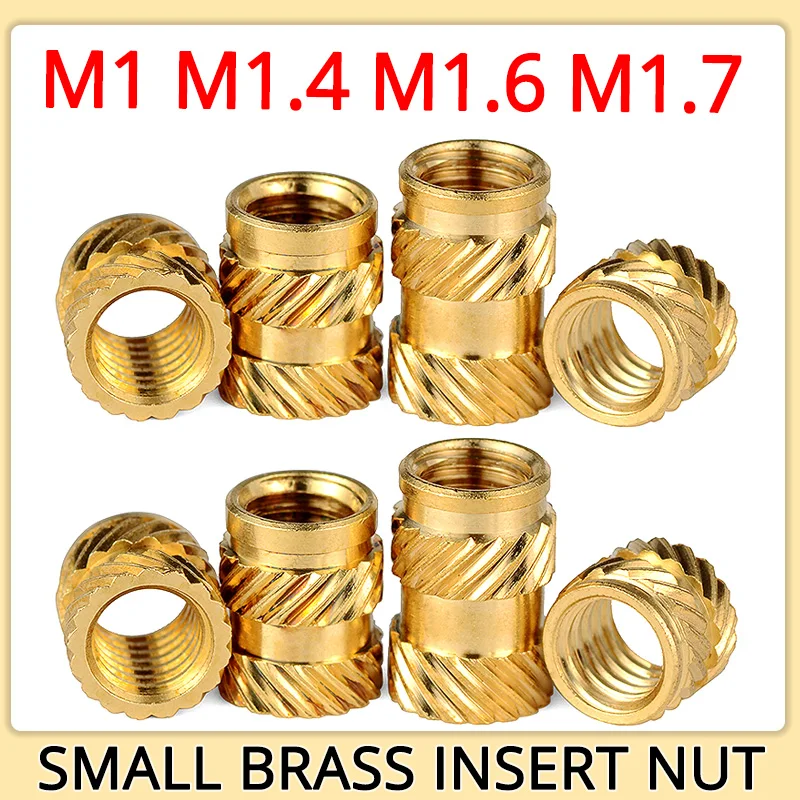 

Медные вставные гайки M1 M1.4 M1.6 M1.7
