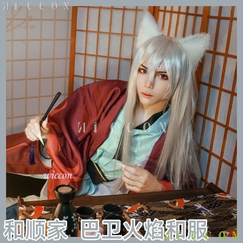Фото Костюмы на Хэллоуин Томоэ, парик для косплея, ухо хвост, аниме Cos Kamisama Kiss Hajimemashita, косплей, японское кимоно, наряд на Хэллоуин, униформа №2
