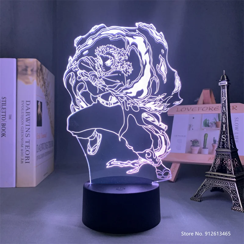 

3d светильник для детской комнаты с функцией смены цвета и дистанционным управлением