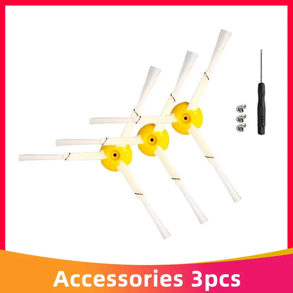 Side Brush 3-Armed Vacuum for iRobot Roomba Accessories 800 900 Series 870 860 880 960 980 990Vacuum Cleaner Spare Part