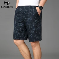 kenntrice summer mens clothing 2022 stylish trend outdoor cotton printed shorts men elastic waist street jogging short pants