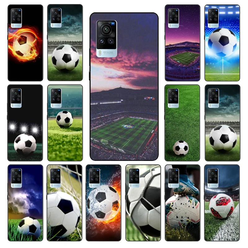 

Football Phone Case for VIVO Y53S Y33S Y22S Y11S Y31 Y21 Y70 Y20 Y21S Y72 Y35 Y51 Y01 V23E V21 V23 V21E Funda Coque