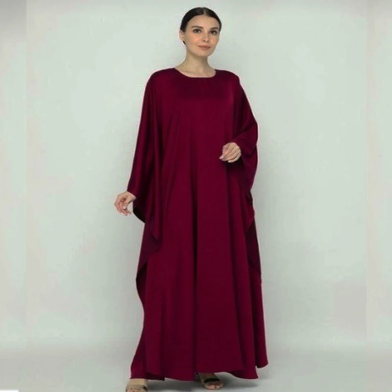 Рамадан ИД летучая мышь цельный абайя для молитв Дубай мусульманский хиджаб платье jilбаб кафтан Халат длинный Khimar Исламская одежда Niqab Djellaba