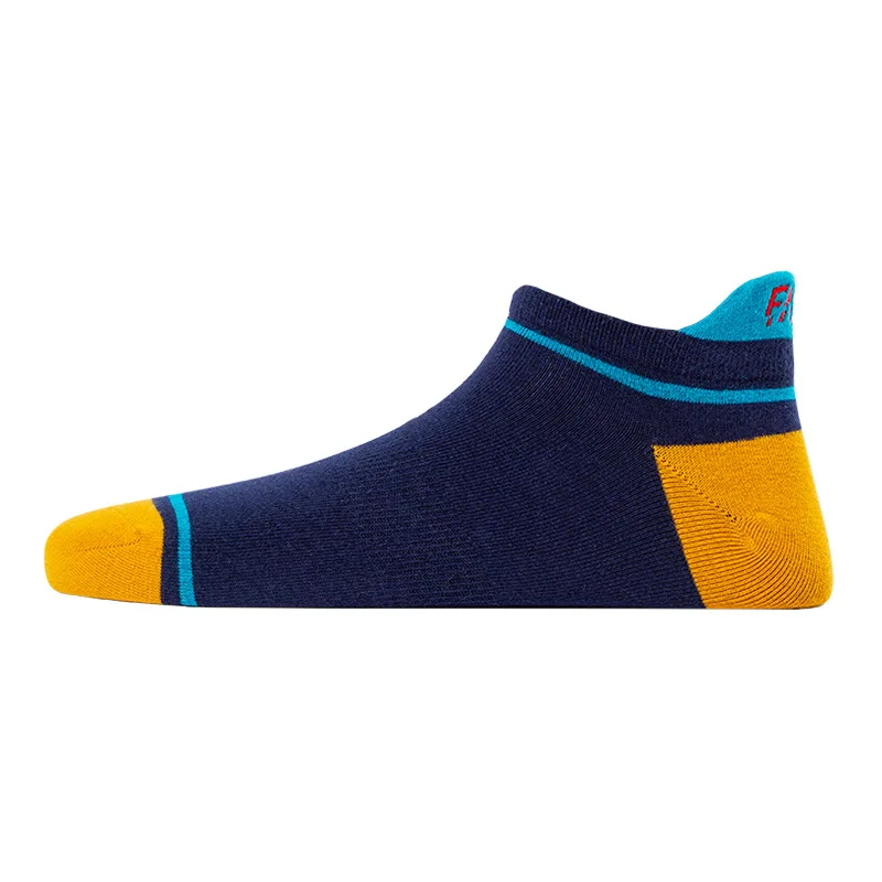 5 pairs of new casual ankle socks fashion colorful Harajuku color matching pure cotton men's socks happy men socks size eu39-44