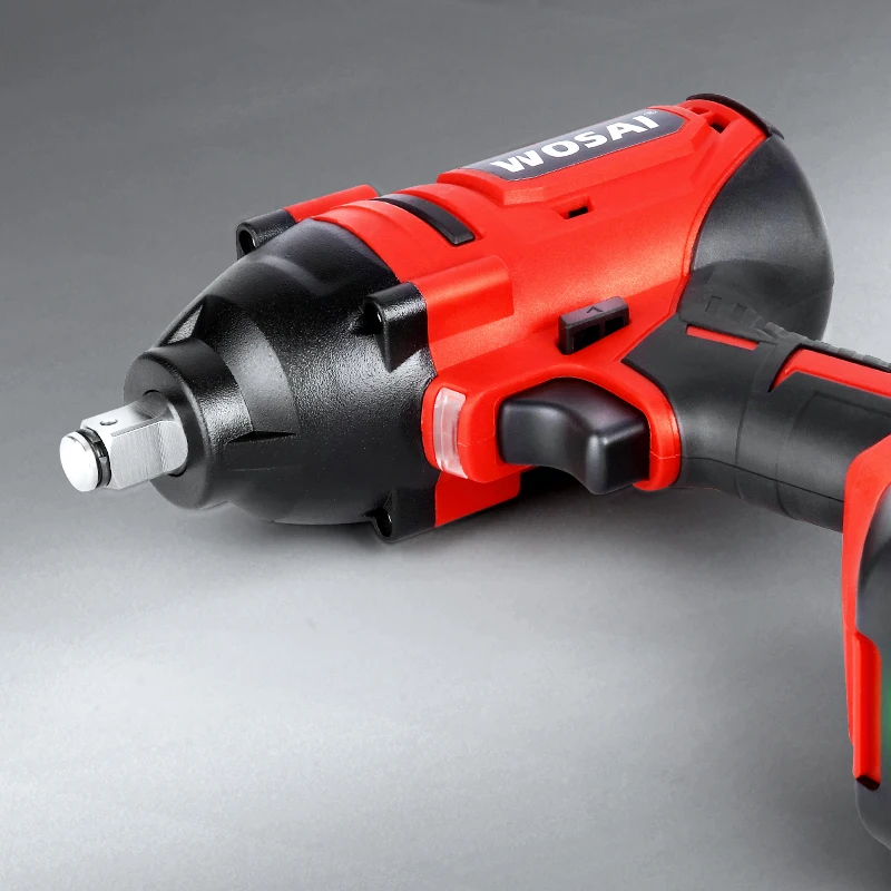 WOSAI 600N.m бесщеточный ударный ключ 20 в электрический перезаряжаемый 1/2 дюймовый