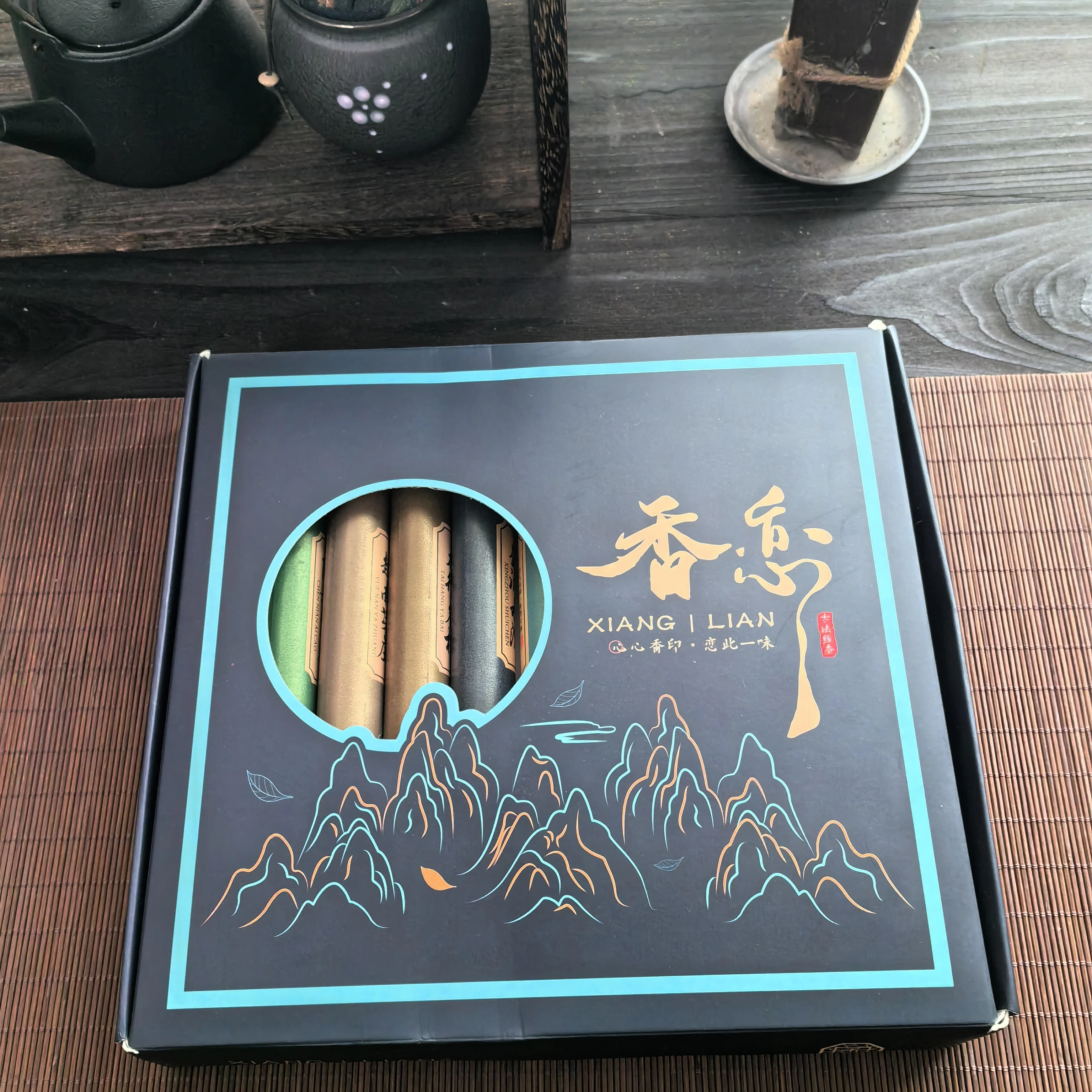 Натуральные благовония из сандалового дерева для медитации и приема гостей