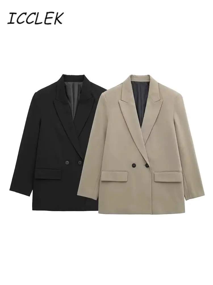 

Traf Women's Jacket Zatr Blazer For Women New In Outerwears Office Women's Suit Chic And Elegant Woman Jacket Spring Blazer Coat