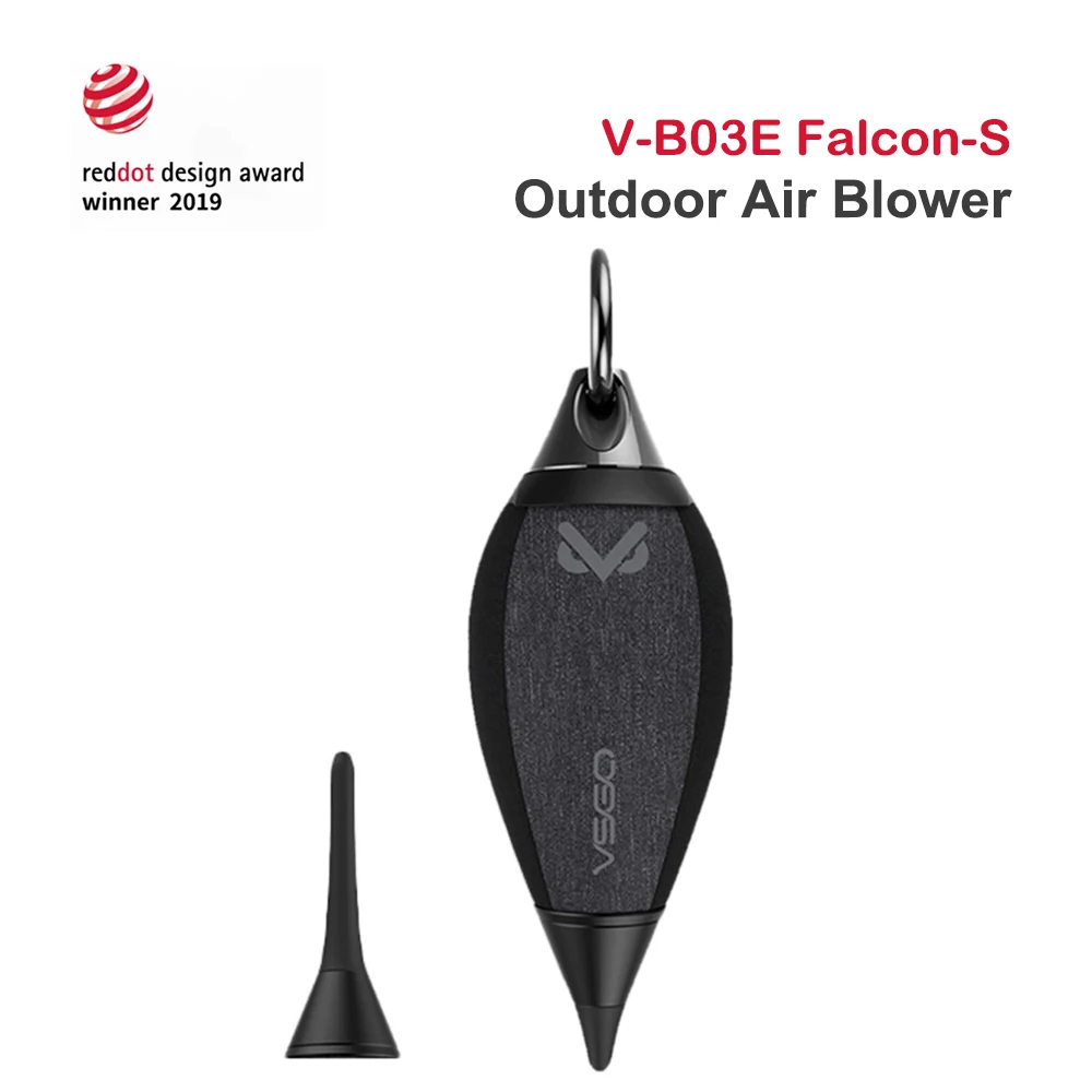

VSGO V-B03E Falcon-S Outdoor Air Dust Blower with Replaceable Nozzle Dust Filter Blower for DSLR Sensor Camera Lens Cleaning