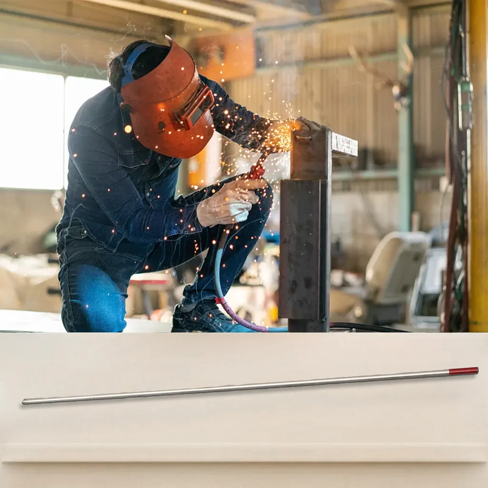 Высококачественные вольфрамовые электроды с цирконием 15A-500A утолщенный