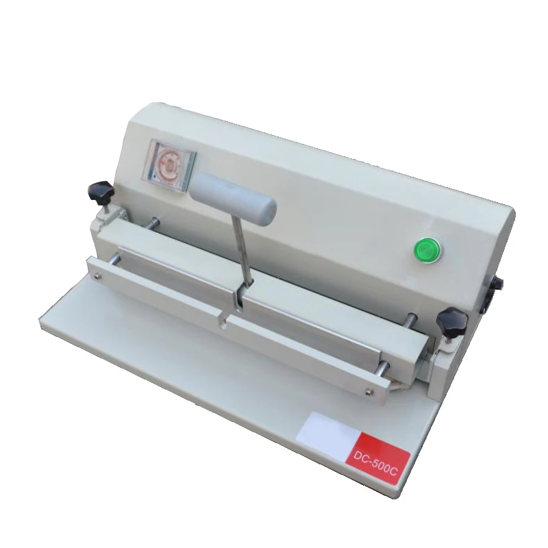 

DC-500C прижимная машина в твердом переплете, устройство для изготовления жестких крышек для записей, фотоальбомов, слот-машина с давлением 220 ...