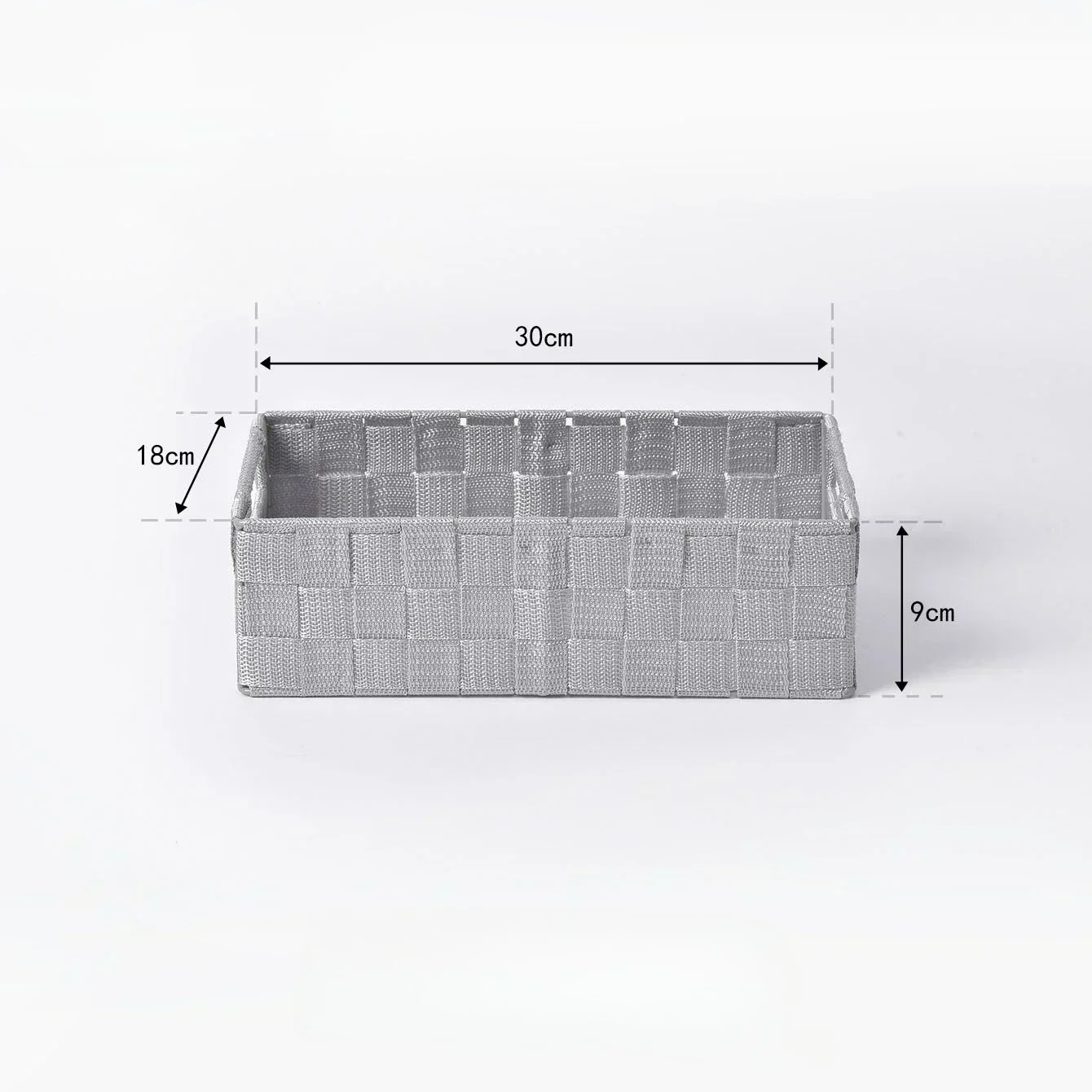 Корзина для хранения ручной работы простая универсальная настольная корзина