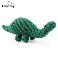 dog toys cotton rope bite resistant cleaning teeth puppy chew toy cartoon animal dinosaur playing pet toys for dogs supplies
