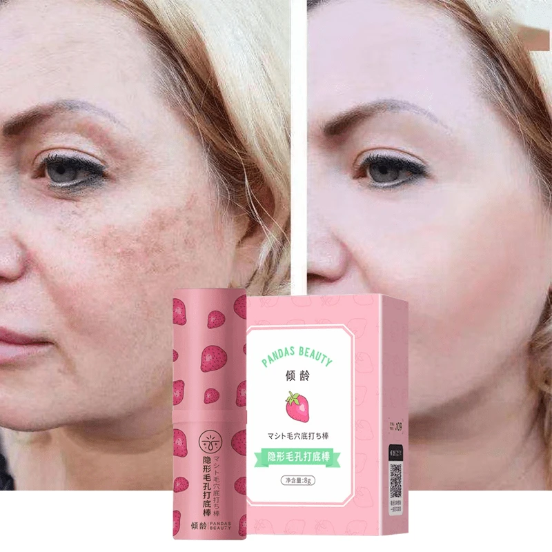 

Concealer Makeup Primer Moisturizing Waterproof Bb Foundation For Oily Skin Pore Shrink Eraser Stick Base Long Lasting