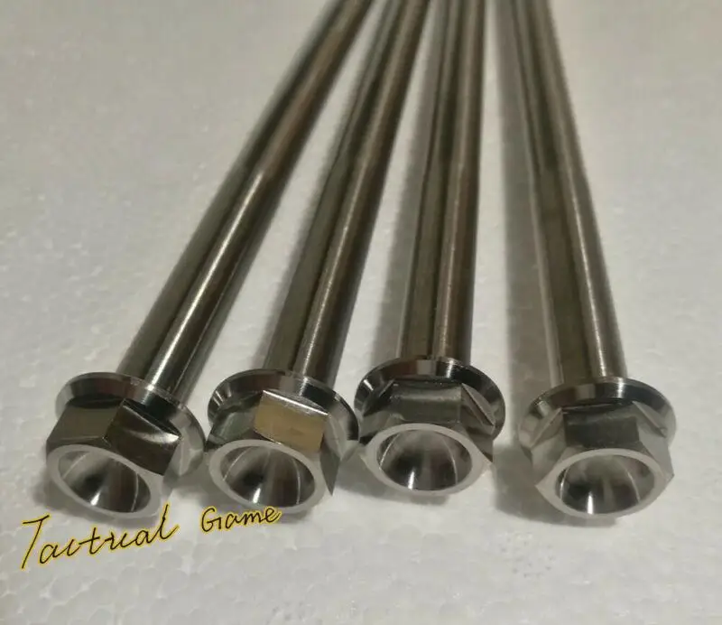 1 шт. M10 * 240/290 мм 25 винты из титанового сплава болты с фланцевой головкой