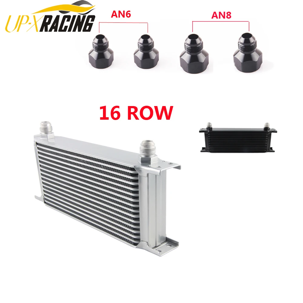 

16 ROW AN-10AN UNIVERSAL ENGINE TRANSMISSION OIL COOLER WITH FITTINGS