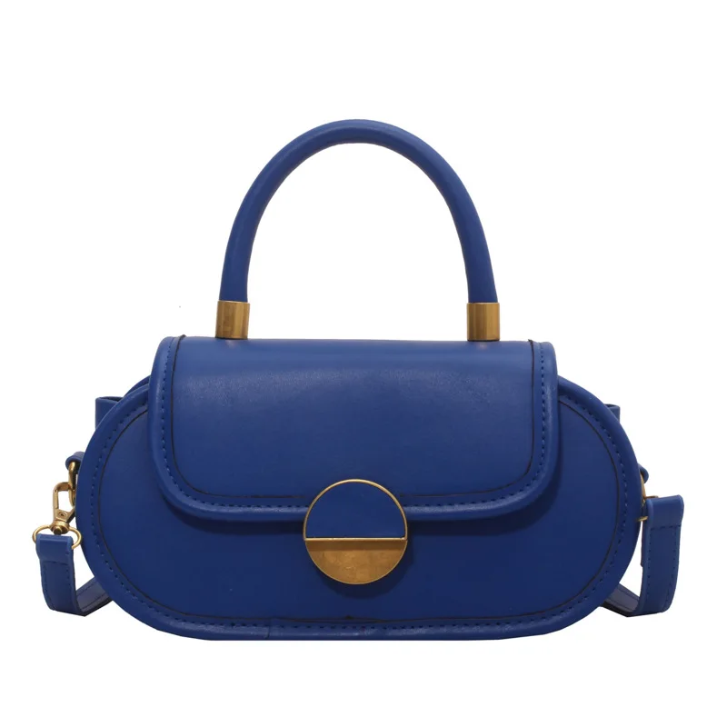 

High Quality Bag Women's 2022 New Fashion All-Match Shoulder Messenger Bag Klein Blue Bag
