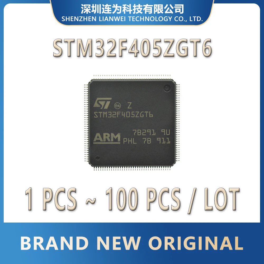 STM32F405ZGT6 STM32F405ZG STM32F405 STM32F STM32 STM IC MCU Chip LQFP-144