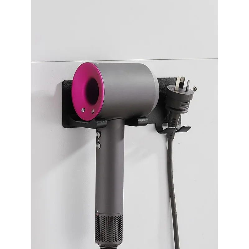 

Новый кронштейн для фена без перфорации для ванной комнаты, общежития, крючок для фена, настенная стойка для хранения