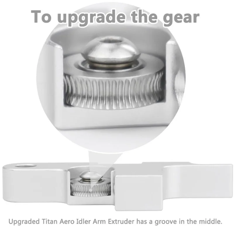 

1,75 мм Экструдер уровня редуктор для артиллерии гениальный экструдер направляющий рычаг и Комплект Шестерни