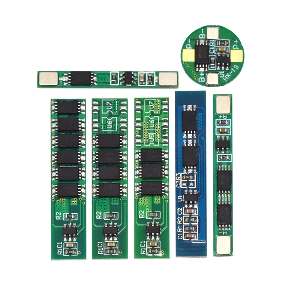 1S 5A 3,7 V 1S 10A 3,7 V 1S 15A Защитная плата для литий-ионного аккумулятора BMS PCM для литий-ионного аккумулятора 18650 2S 3A 4A 5A 8A 10A