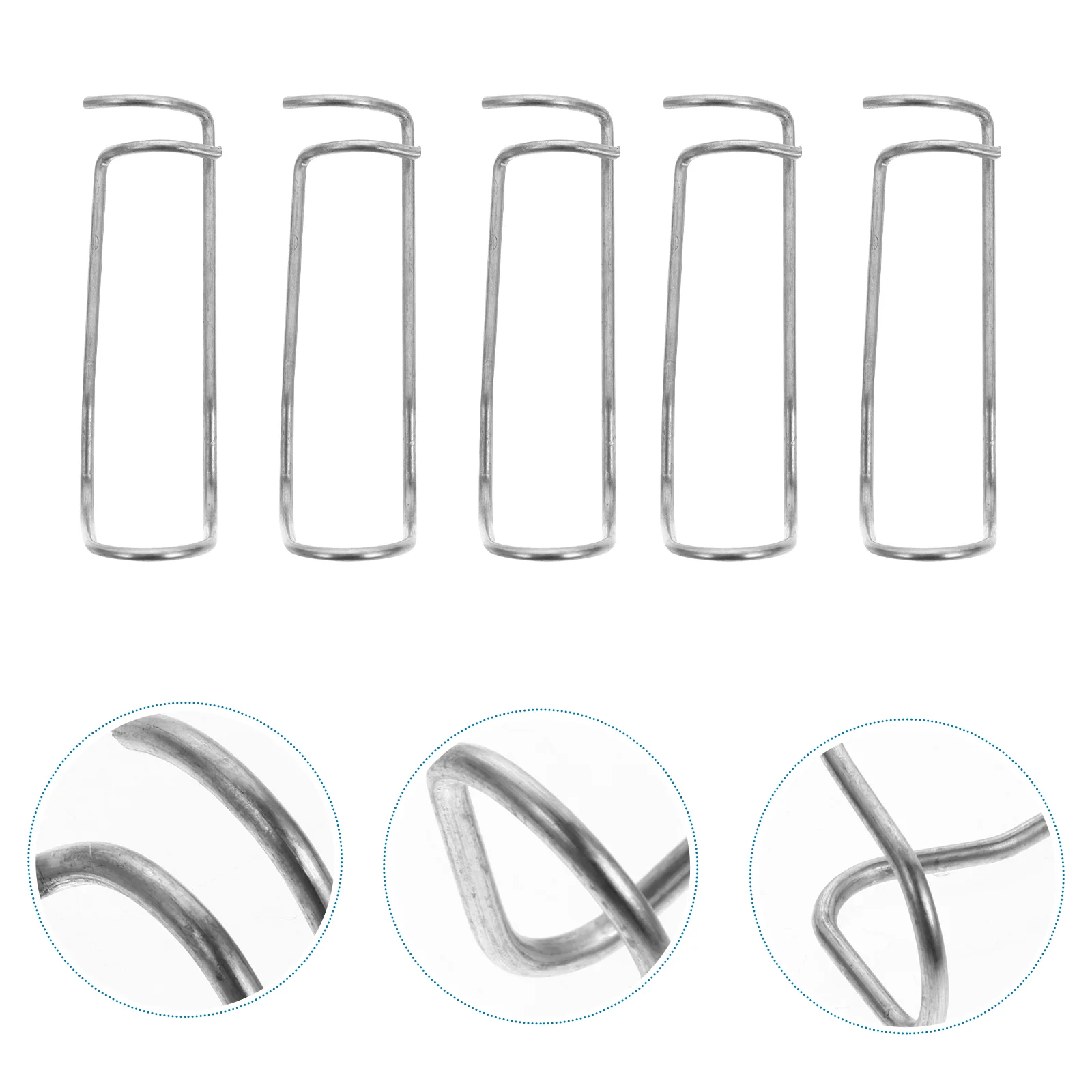 

11 Pcs Flowers Plants Steel Pipe Fixing Buckle Vegetable Trellis Wire Clip Cages Clamp Spring