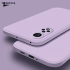Чехол для Honor 50, жидкий силиконовый мягкий чехол для Huawei Honor 50 60 20S 30S View 20 30 Pro Plus 10 Lite Honor50, чехлы