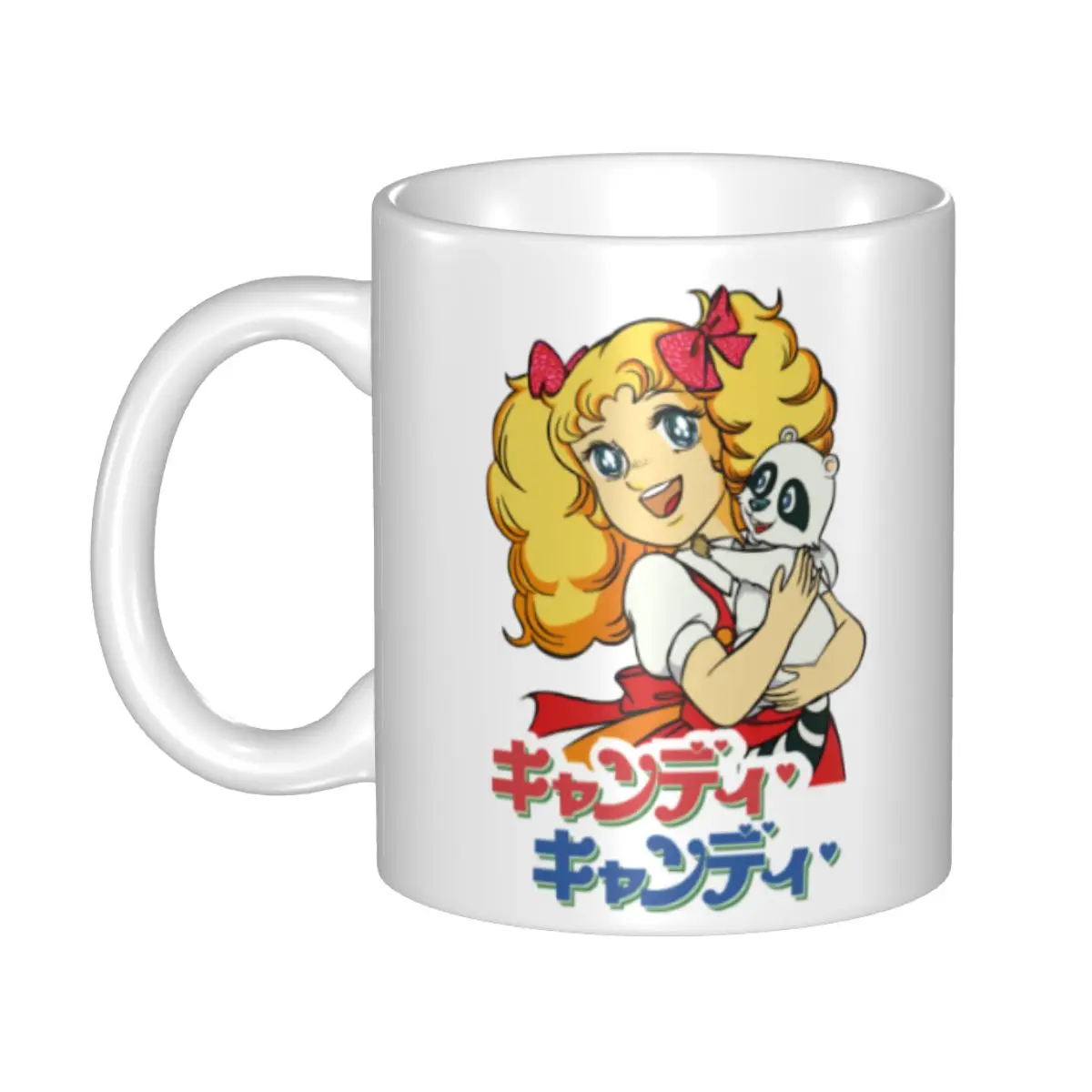 

Персонализированные конфетные кружки DIY мультфильм аниме ТВ керамический чай искусственная кожа для работы на открытом воздухе