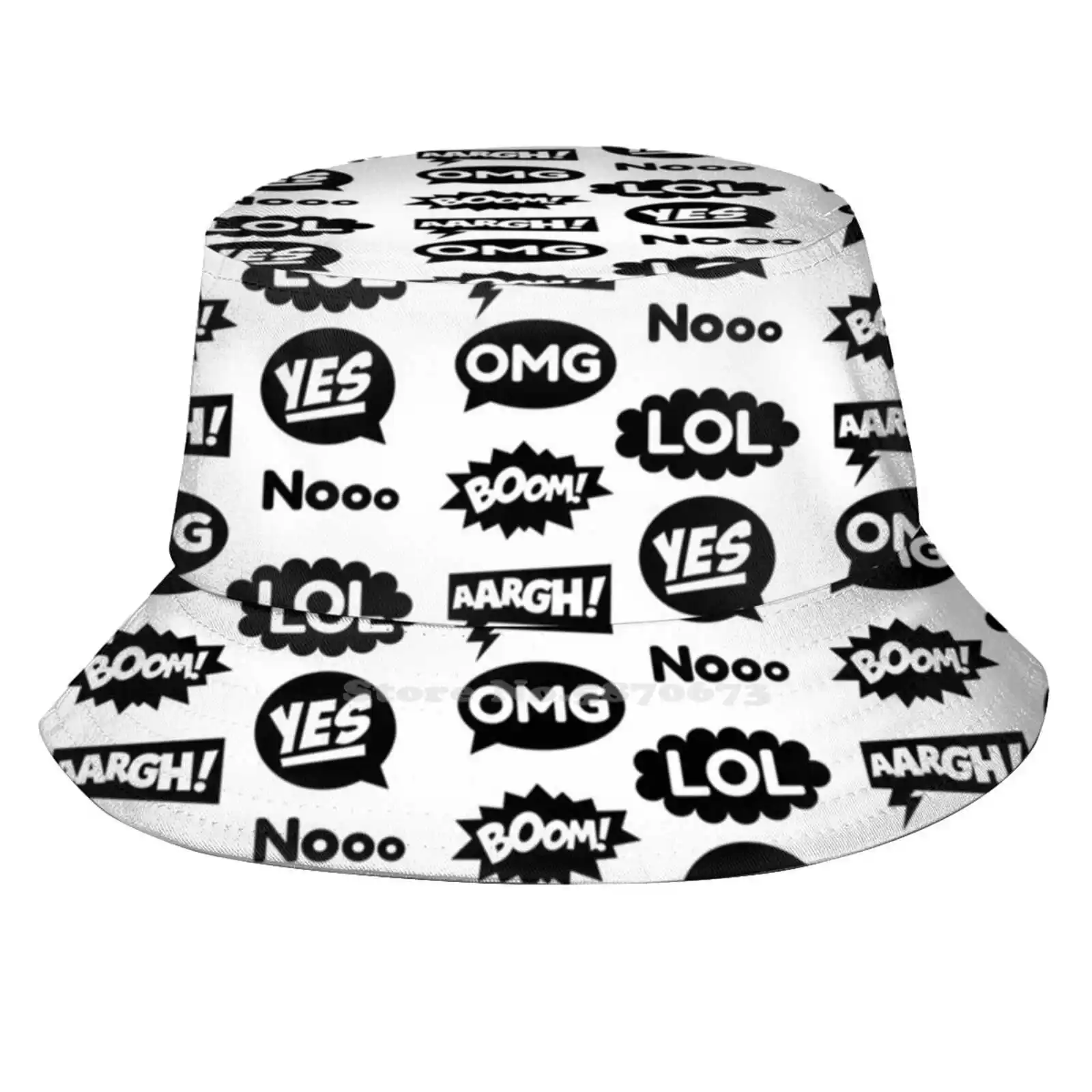 Шляпы с узором да Omg, уличная шляпа, солнцезащитная Кепка да Omg No Boom