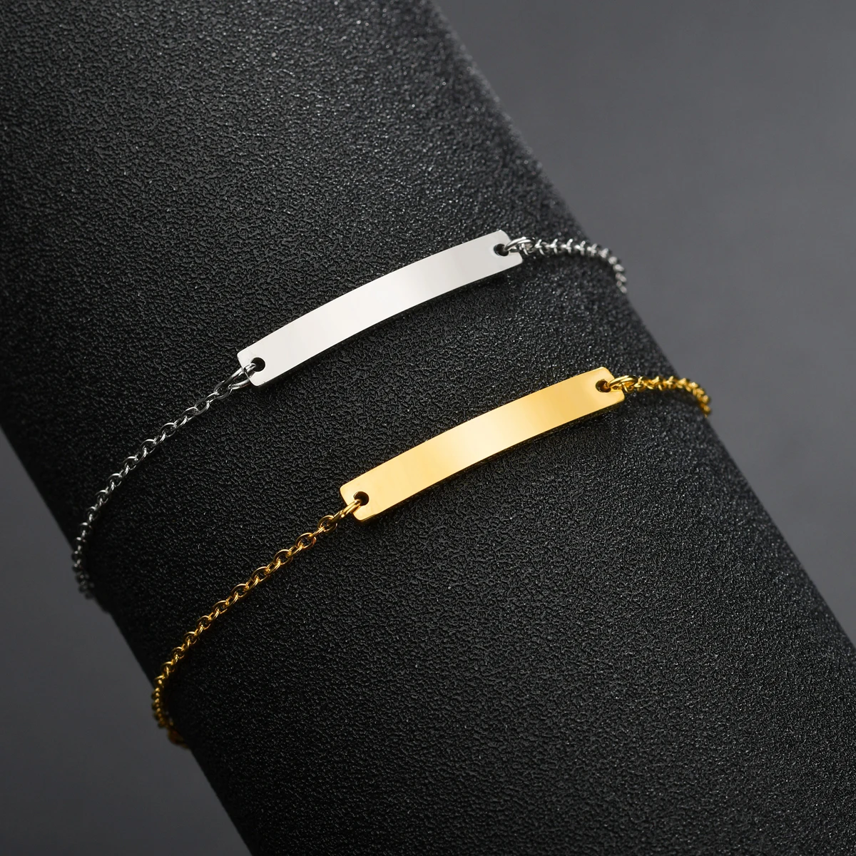 Браслет-цепочка Freeteeme в стиле панк для женщин мужчин детей нержавеющая сталь