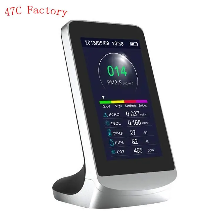 

Air Analyzer Counting of Dust Particles Temperature and Humidity Air Quality Detector Meter Measuring Pm2.5 Pm10