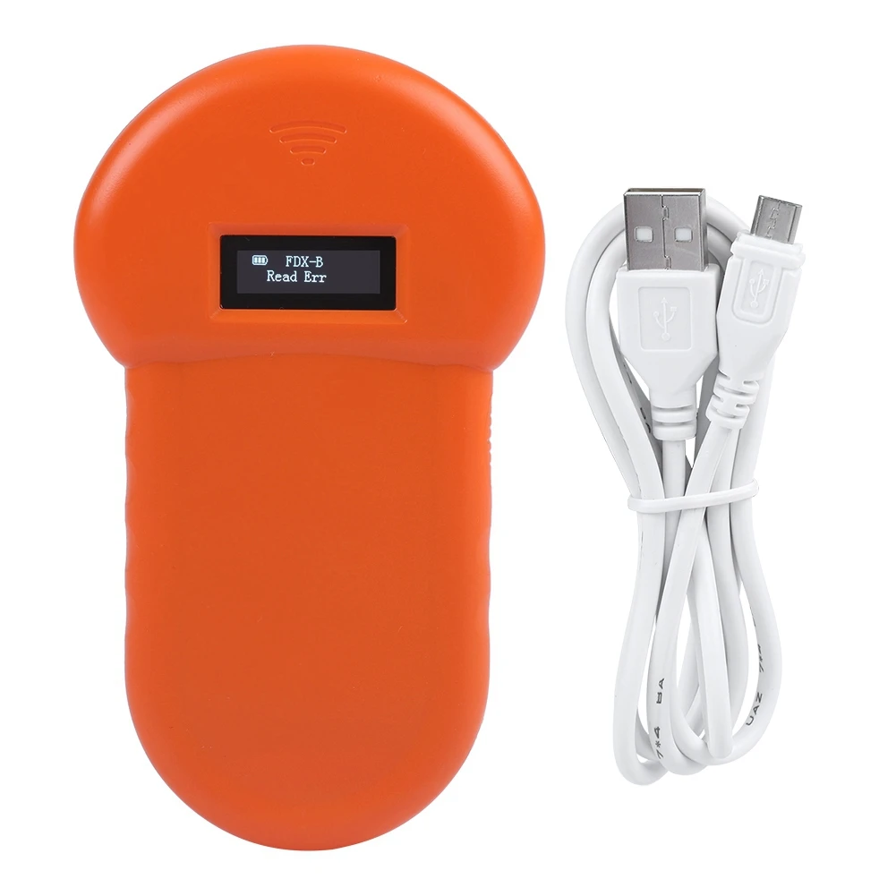 

134.2Khz LCD ISO ID Chip Animal Reader RFID Dog Microchip Handheld Pet Scanner animal animal animal