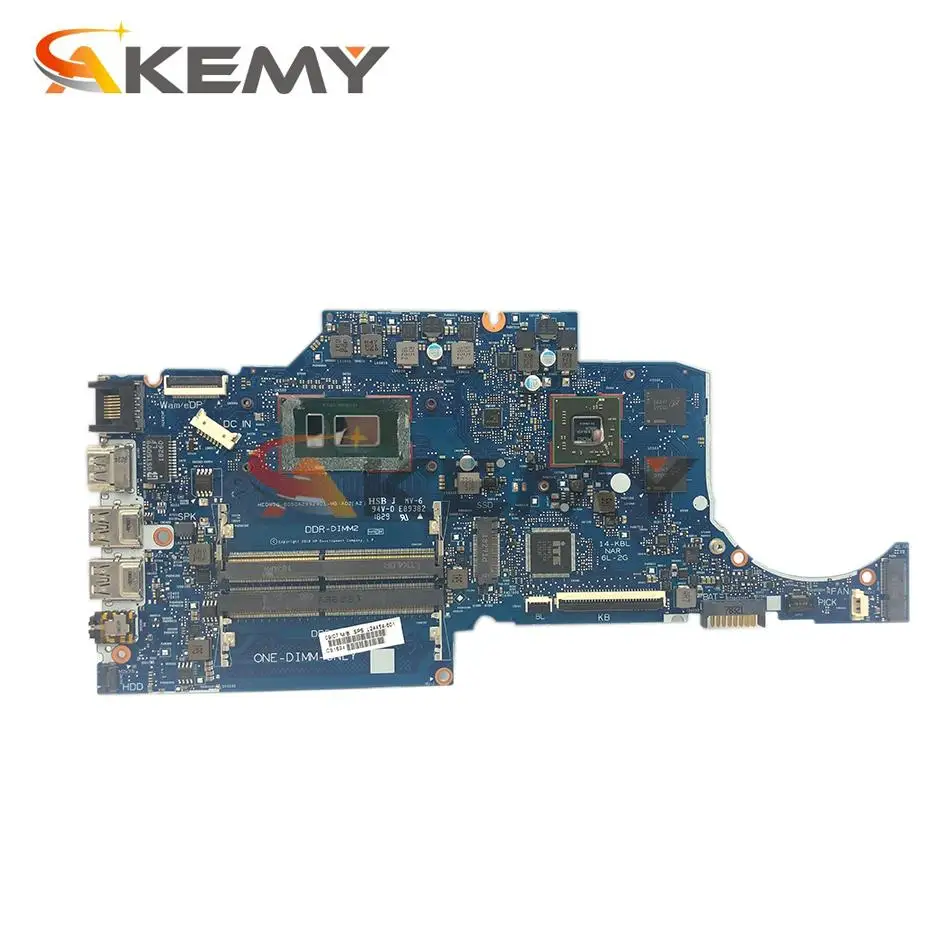 Материнская плата для ноутбука HP 240 G7 14S-CR 14S-CF 6050A2992901-MB-A02 L23226-001 i3-7020U CPU |