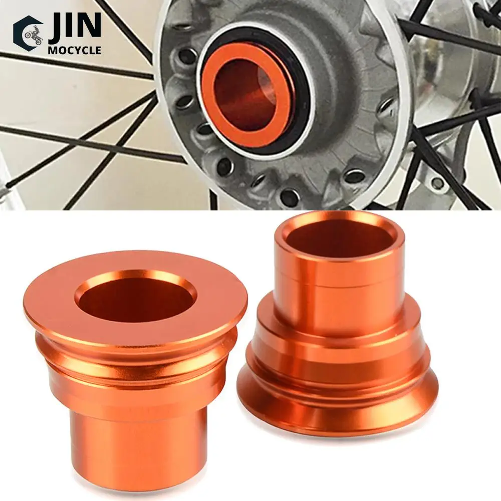 

For 125 150 200 250 300 350 400 450 500 525 530 SX SXF XCF EXC EXCF EXCW XCW SMR 2003 2004-2015 Front Rear Wheel Hub Spacer Part