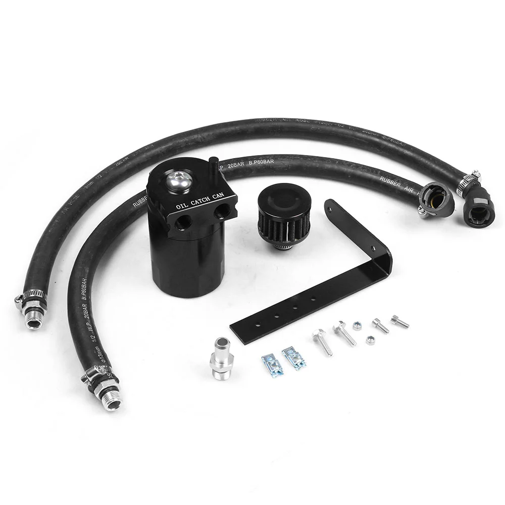 

Oil Catch Can Oil Separator Clear For Chevy Silverado /GMC Sierra 1500 5.3L & 6.2L 2019-2022 For Tahoe For Suburban 2021+