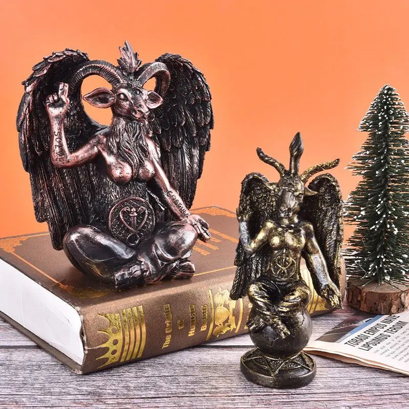 

Сатана, коза, Baphomet, статуя, подвесная тарелка, декор на стену, украшения, скульптура для украшения дома