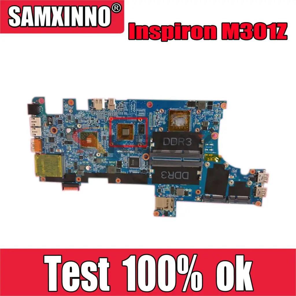 

Оригинальная материнская плата для ноутбука DELL Inspiron M301Z, материнская плата CN-0FY82C 0FY82C DELH-40GAB4900-A10C AMK145