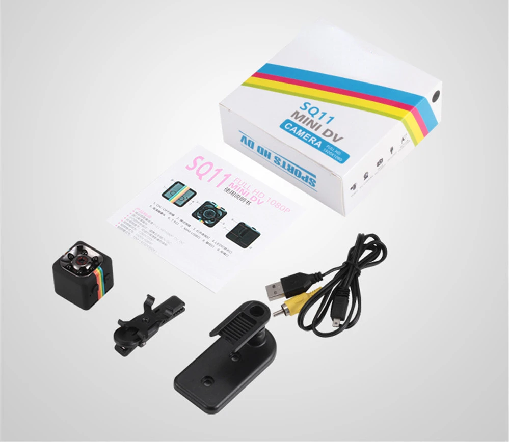 

2022NEW HD mini camera small camera cam 1080P Wide Angle Waterproof MINI Camcorder DVR video Sport micro Camcorders SQ 11
