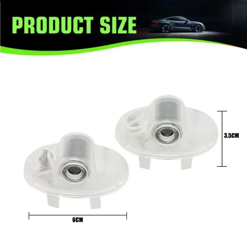 2 шт. светодиодные лампы для дверей автомобиля проектор приветственного света Mazda