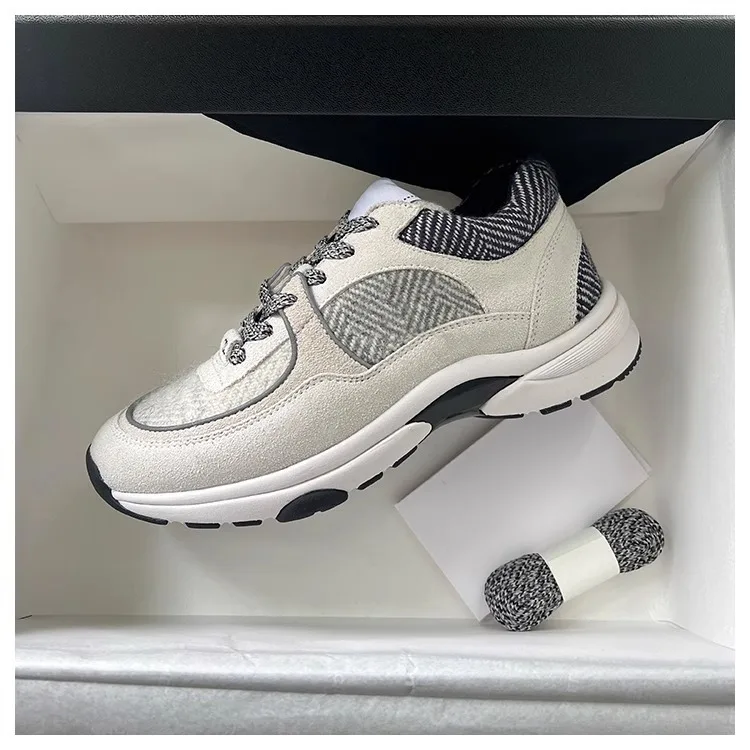 Женские туфли для папы на толстой подошве спортивная обувь со светоотражающими