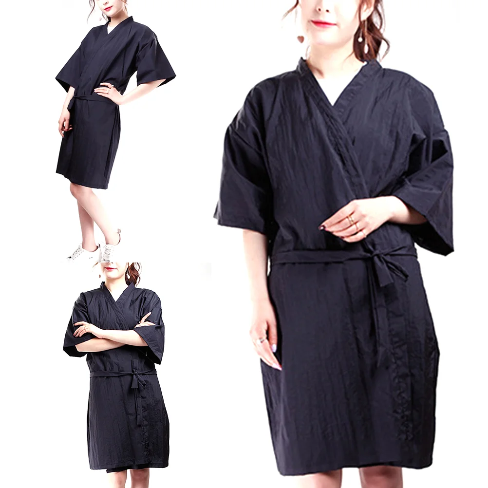 

Hair Salon Cape Smock Cutting Gownstylist Robes Capes Client Barber Apron Hairdressing Smocks Haircut Cloth Styling Style